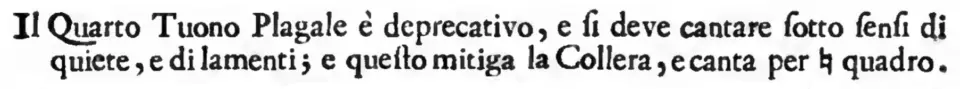 Affect of the IV Tonus - Il Tutto in Poco, M. C. Lizzardi, Parma 1711