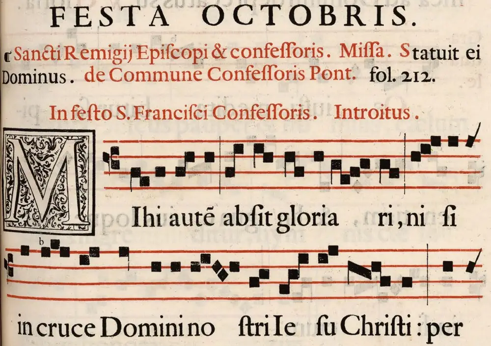 Saint Francis of Assisi, Introitus, Editio Medicea 1614 Cover