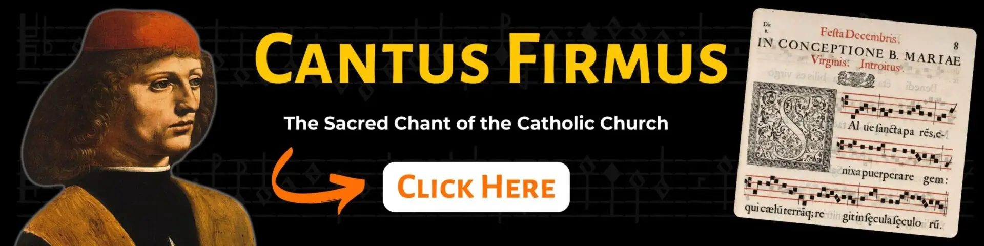 Cantus Firmus Banner